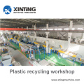 Dirty Plastic Pet Flakes Bottle Washing Recycling Line with Crushing Drying Machines